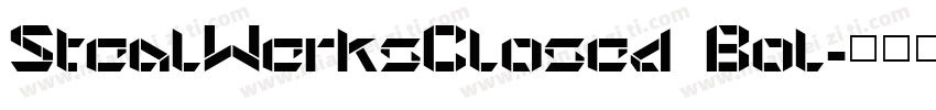 StealWerksClosed Bol字体转换